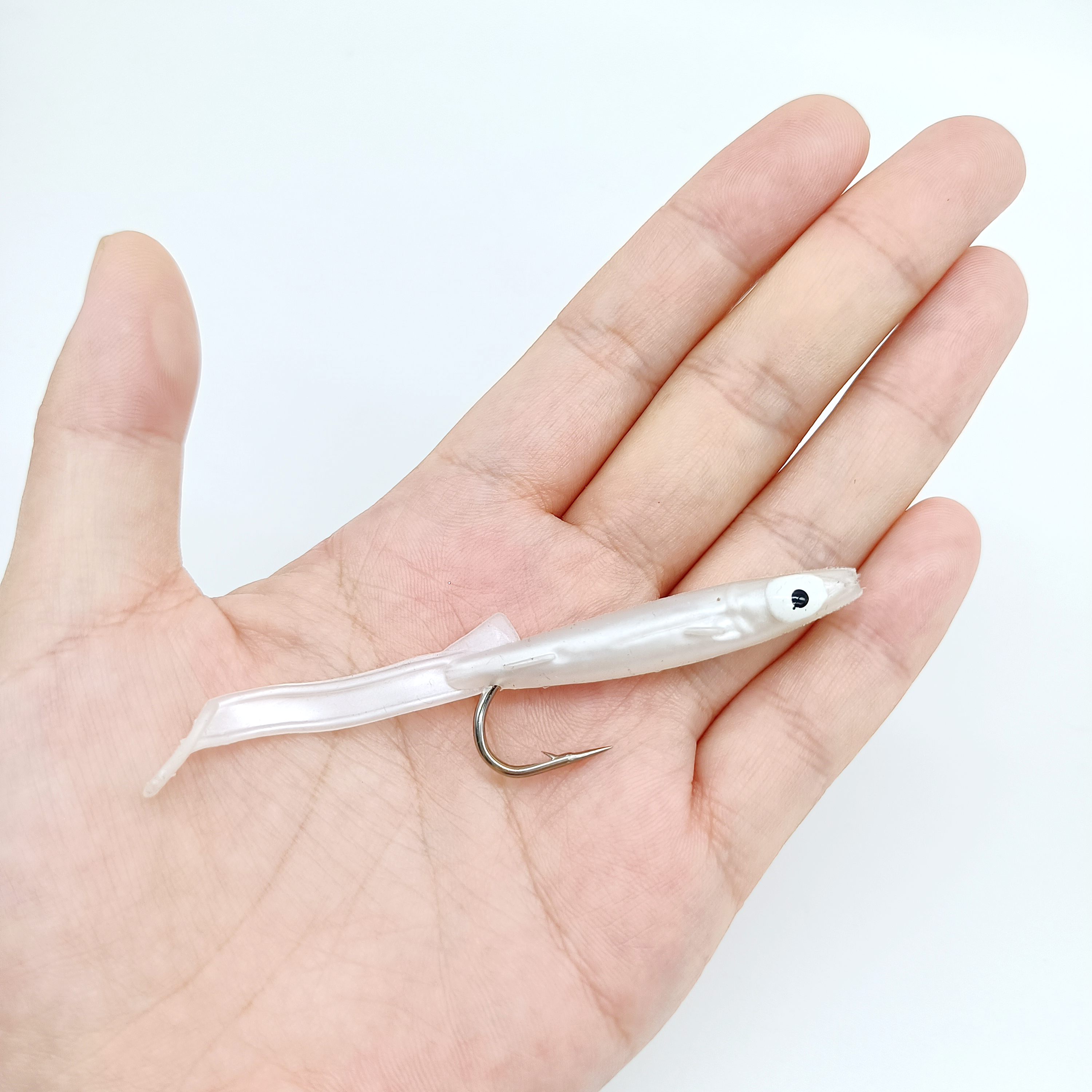 Fishing Lure Crankbait - DUODUOYU 5PCS Eel Soft Plastic Fishing