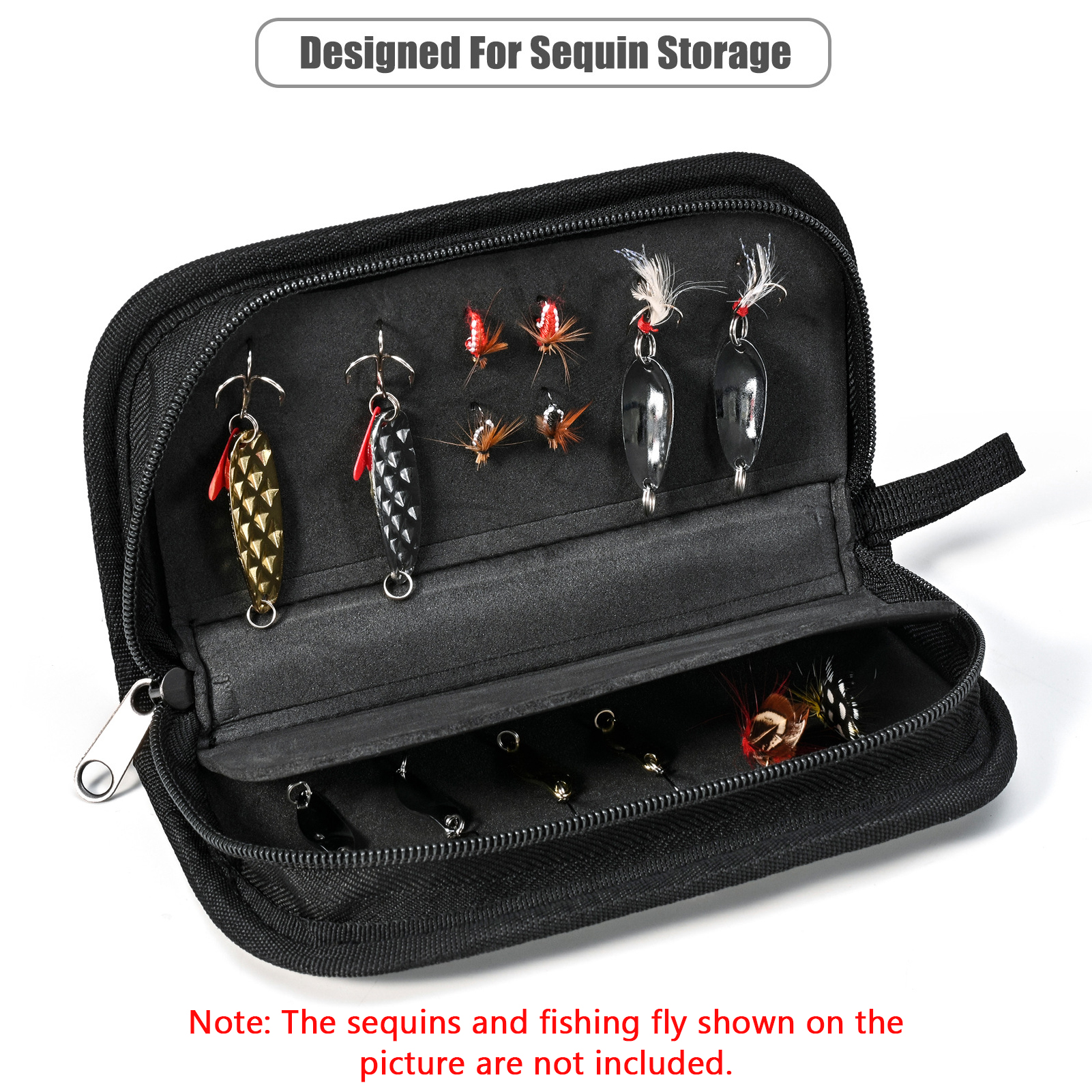 EVA Fishing Sequins Storage Ba - Fishing Lure Spoon avis et prix