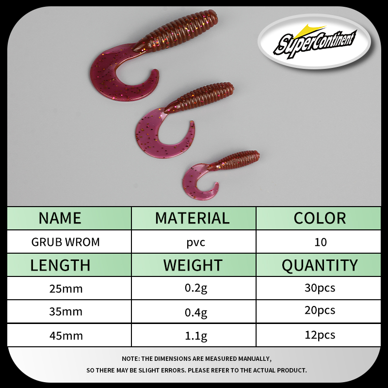 Supercontinent Soft Bait angry - Fishing Lure Soft Plastic avis et prix