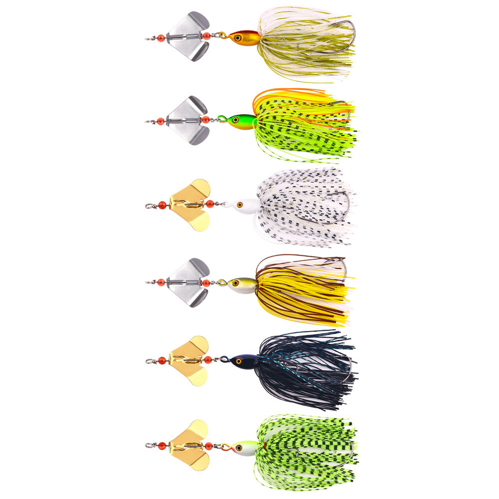 Buzzbait Fishing Lure with Rot - Fishing Lure Blade Bait avis et prix
