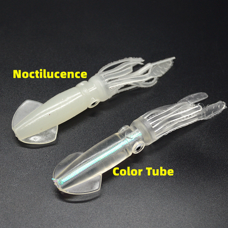 Noctilucence/Color Tube Squid  - Fishing Lure Soft Plastic avis et prix