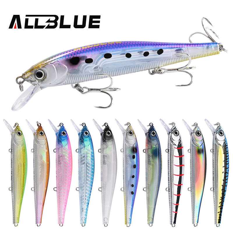 ALLBLUE 3D Jerkbait Wobbler Fi - Fishing Lure Jerkbait avis et prix