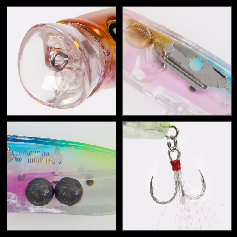 LETOYO 9.6g/18g Floating Poppe - Fishing Lure Popper avis et prix