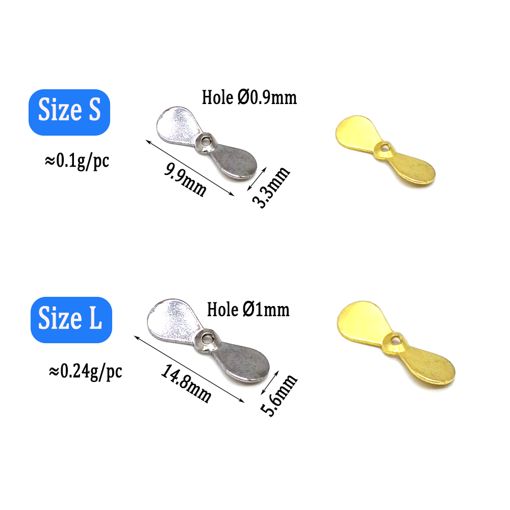 Wifreo 40pcs Turbo Propeller S - Fishing Lure Blade Bait avis et prix