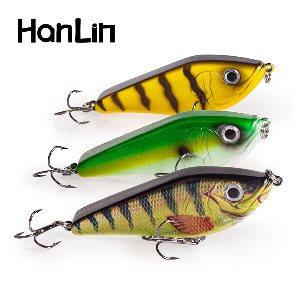 80mm/15.5g Muskies Jerkbait Pi - Fishing Lure Jerkbait avis et prix
