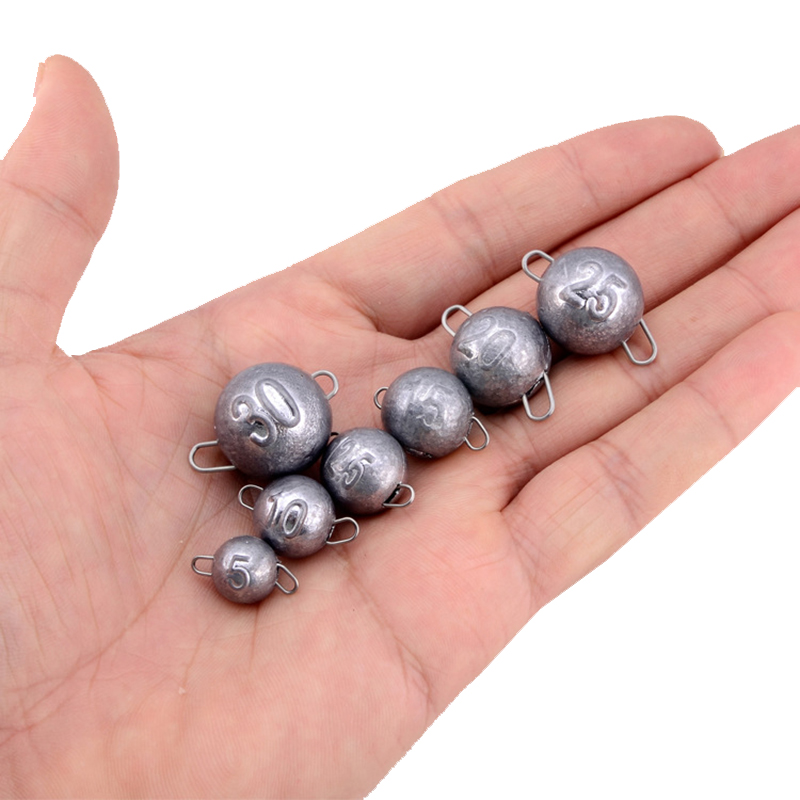 Simpleyi 5pcs/Lot Lead Weight  - Fishing Lure Jig avis et prix