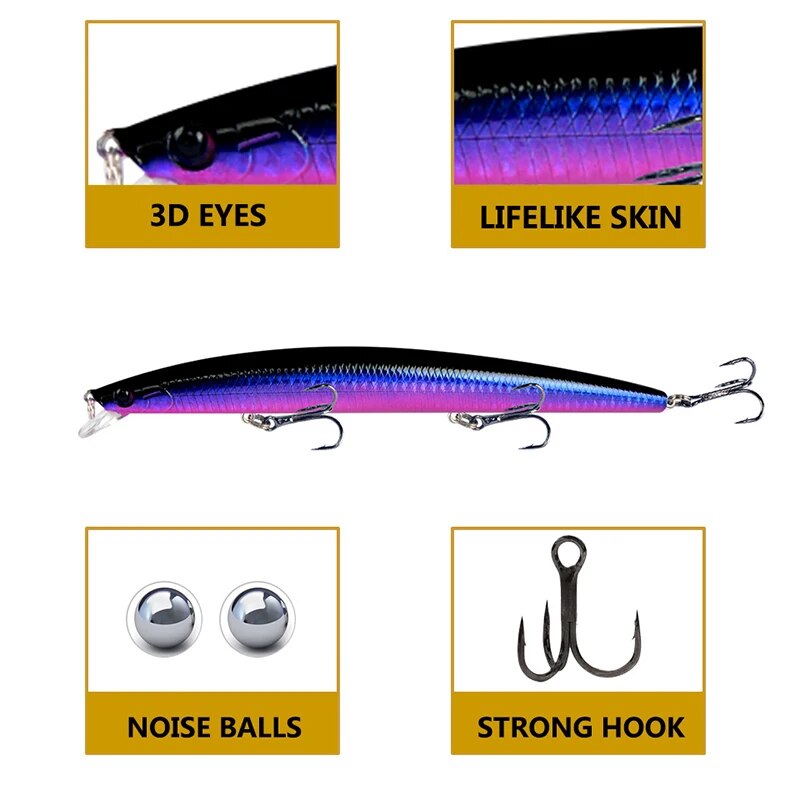 Minnow Fishing Lure Laser Hard - Fishing Lure Crankbait avis et prix