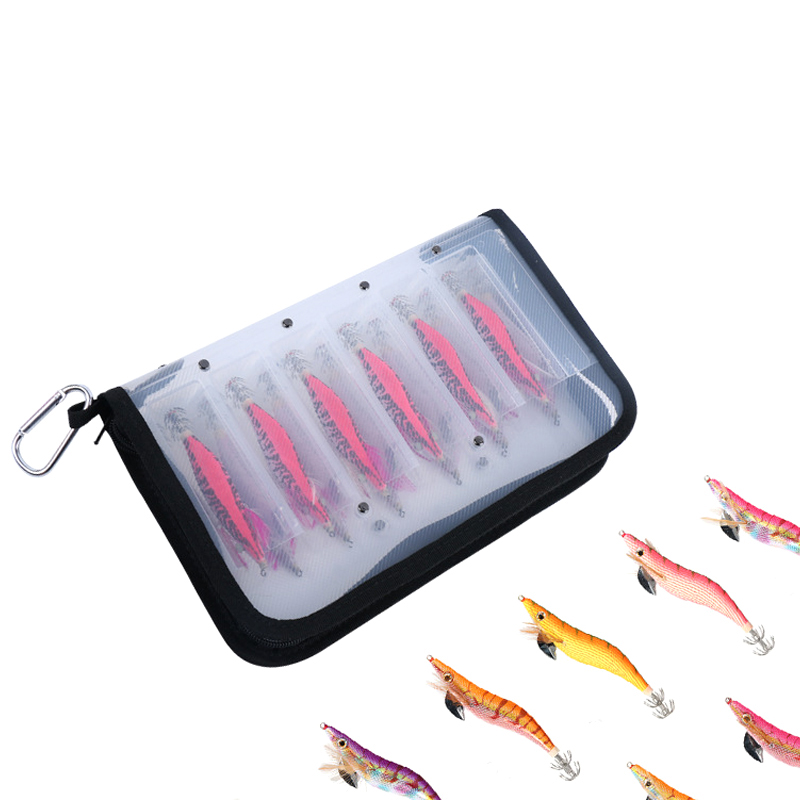 Plastic Transparent Visual Squ - Fishing Lure Jig avis et prix