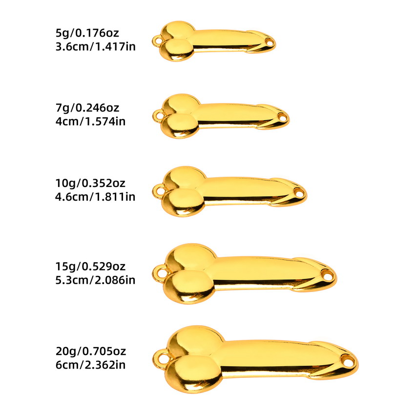 Metal Spoon Penis Shape Fishin - Fishing Lure Spinnerbait avis et prix
