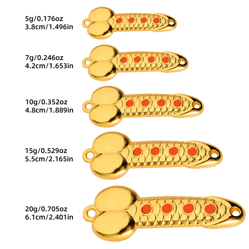 Metal Spoon Penis Shape Fishin - Fishing Lure Spinnerbait avis et prix