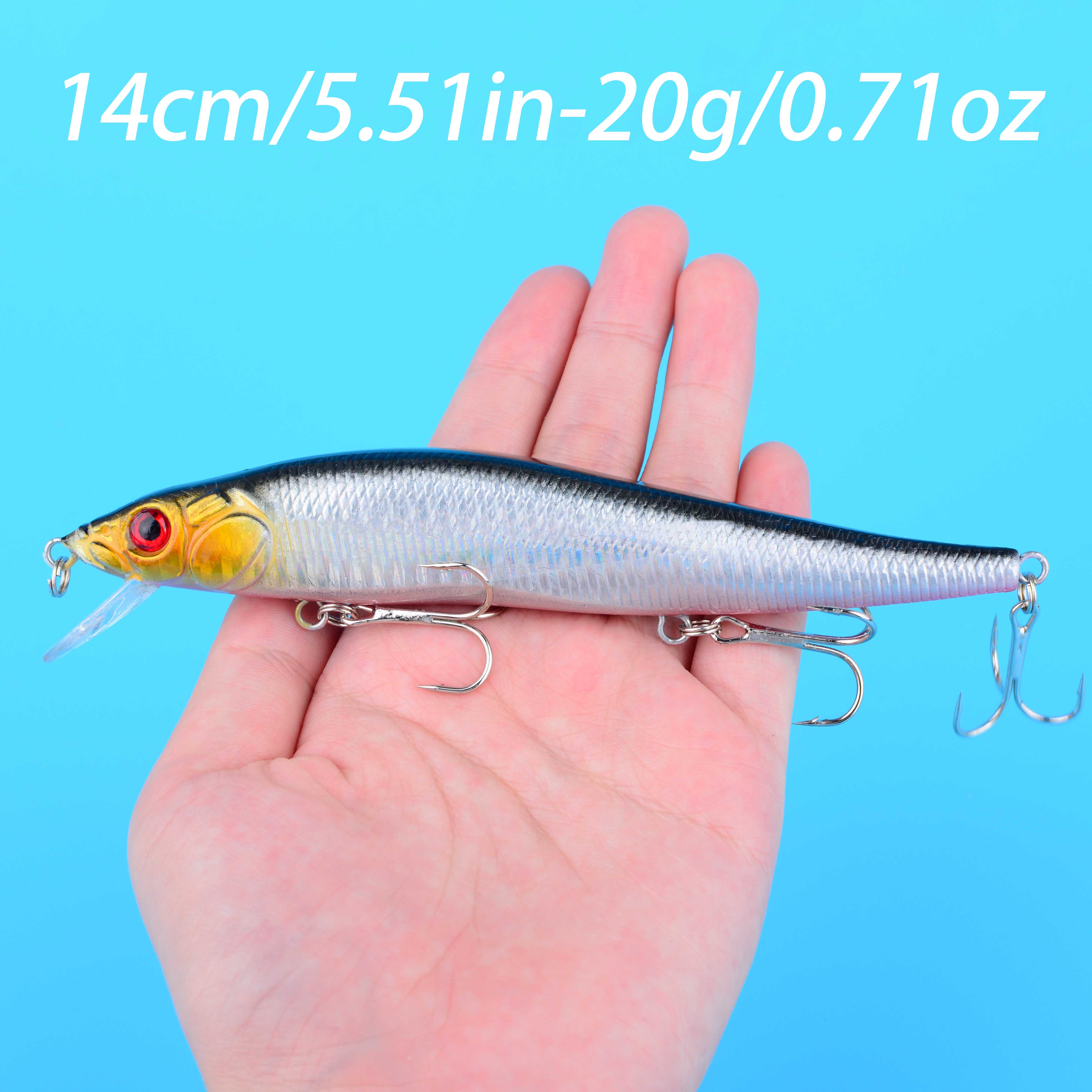 1pc Minnow Fishing Lure Floati - Fishing Lure Jerkbait avis et prix