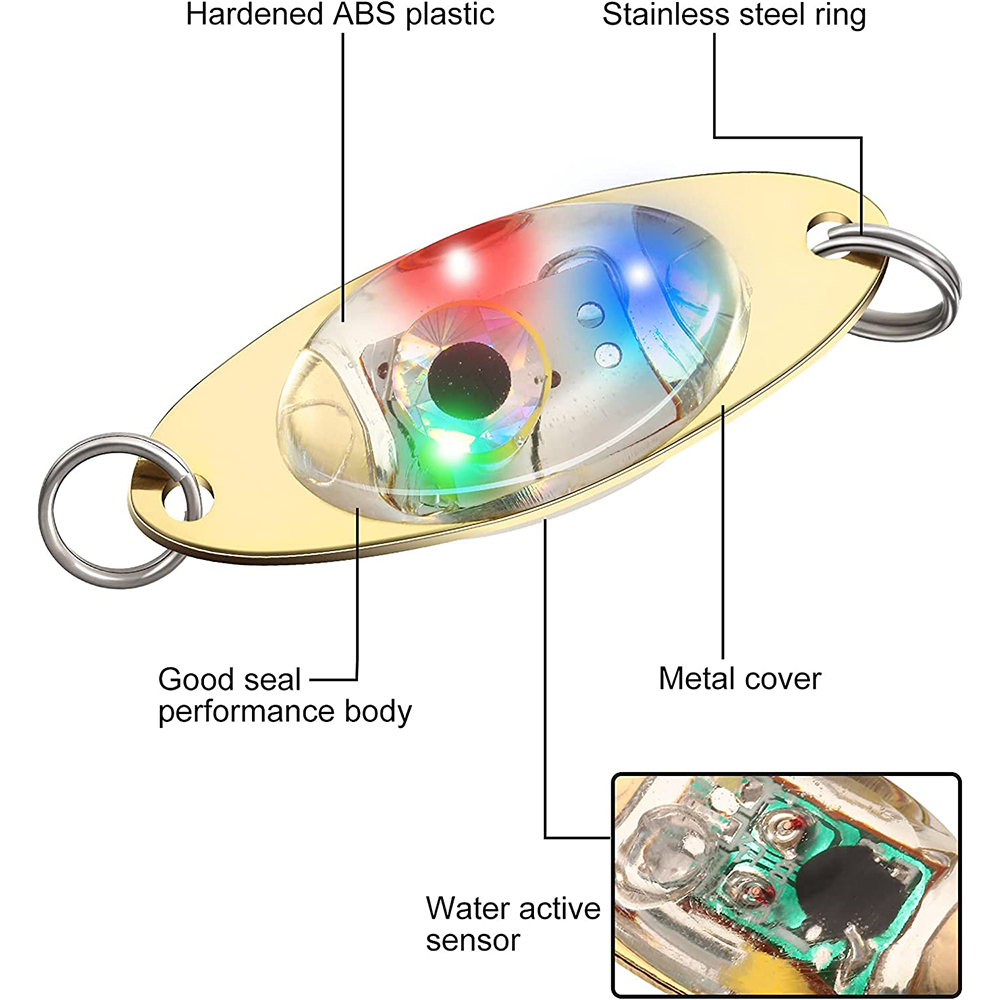 PRO BEROS LED Fishing Deep Dro - Fishing Lure Spoon avis et prix