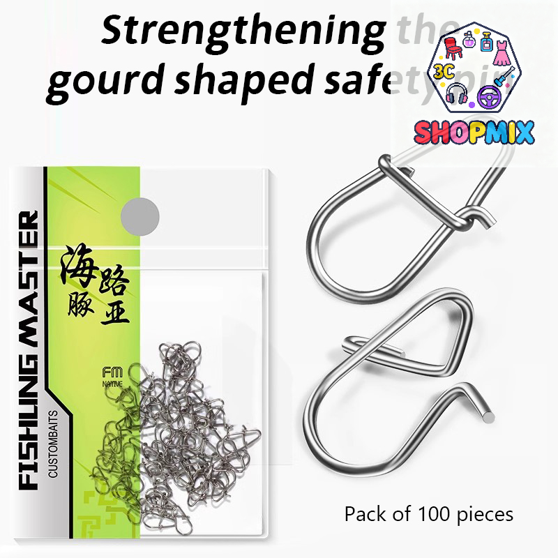 100Pcs Fishing Clips Fast Cran - Fishing Lure Crankbait avis et prix