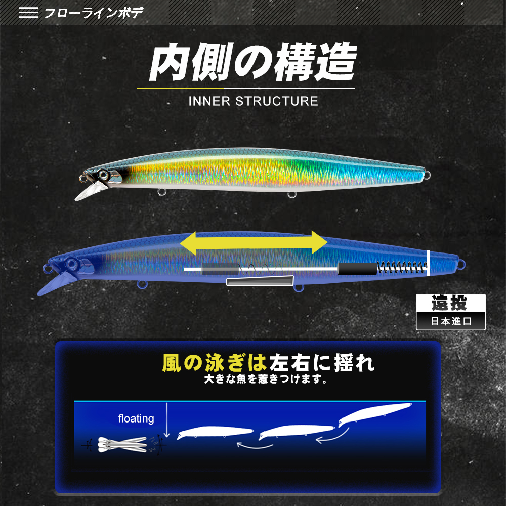 D1 Sea Fishing Lures 163mm 32g - Fishing Lure Buzzbait avis et prix