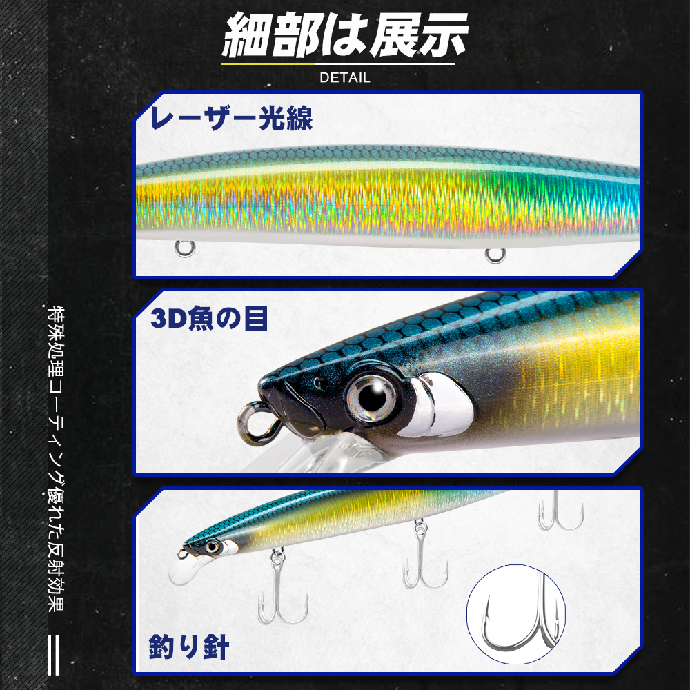 D1 Sea Fishing Lures 163mm 32g - Fishing Lure Buzzbait avis et prix