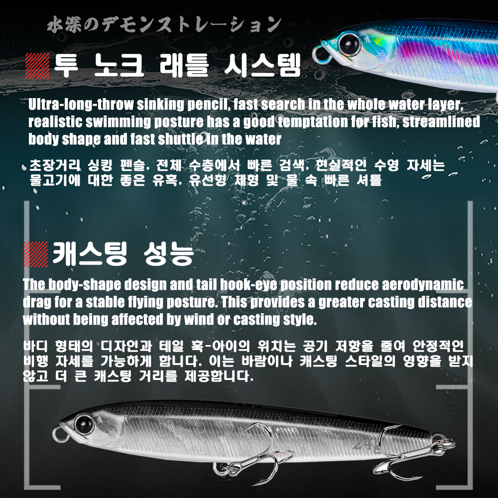 Fishing Lure 4pcs/set Pencil S - Fishing Lure Spoon avis et prix