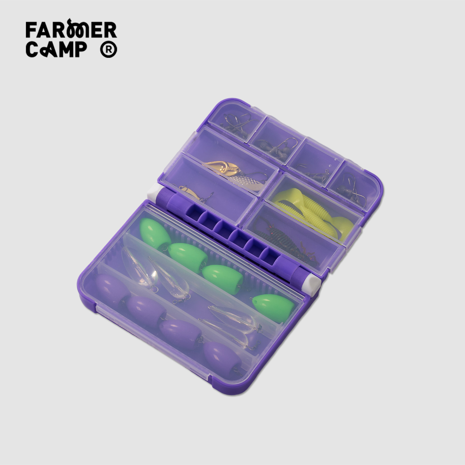 Portable Double Layer Fishing  - Fishing Lure Spoon avis et prix