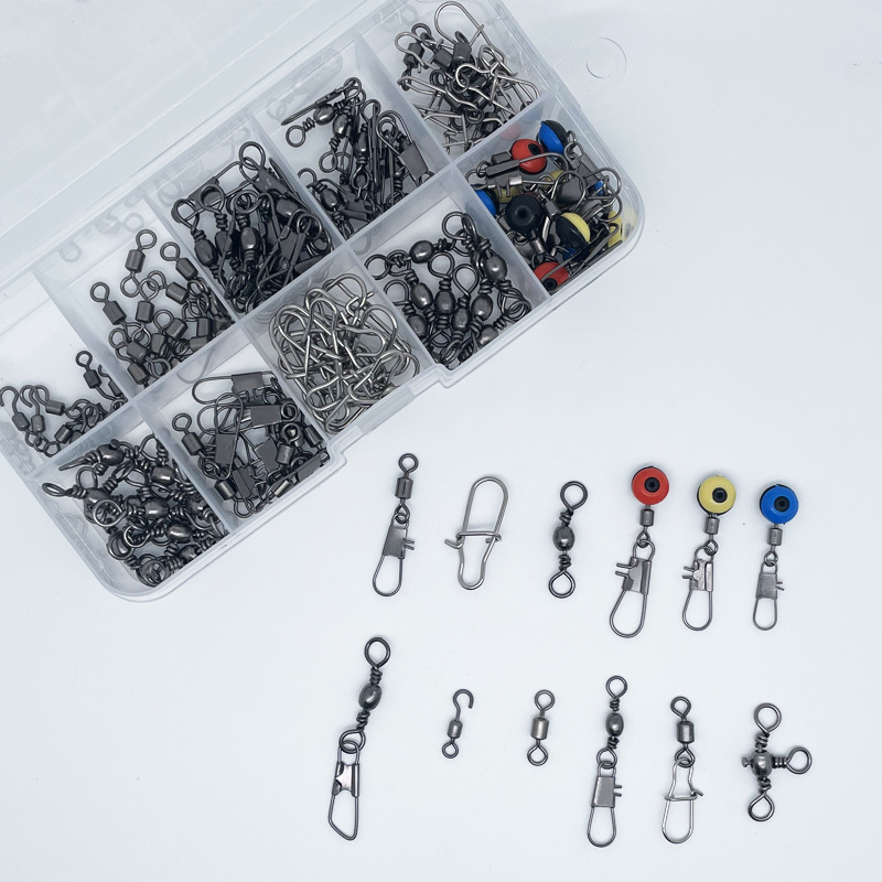 115pcs Fishing Swivel Connecto - Fishing Lure Making Kit avis et prix