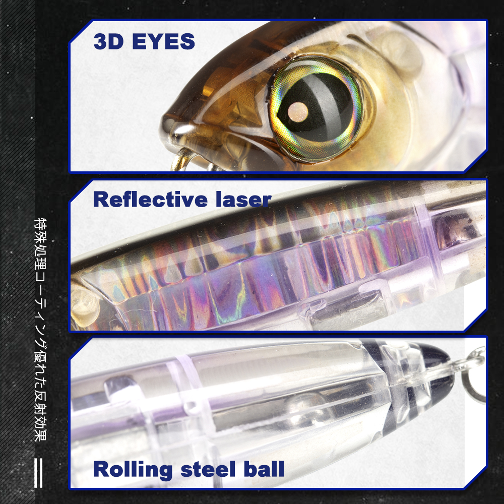 D1 Surface Fishing Lure 3DR Pe - Fishing Lure Buzzbait avis et prix