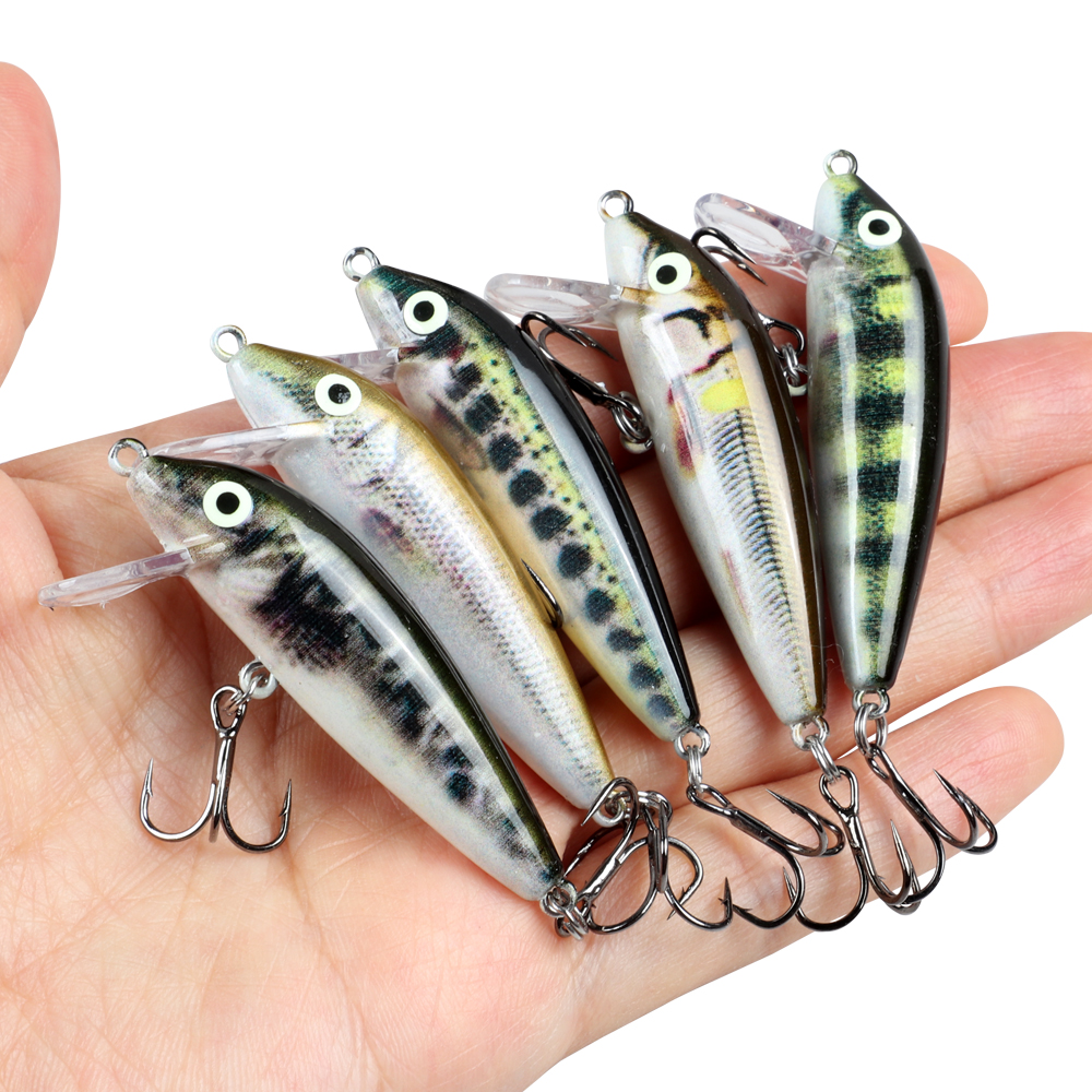 5cm 5g Sinking Minnow Wobblers - Fishing Lure Jerkbait avis et prix
