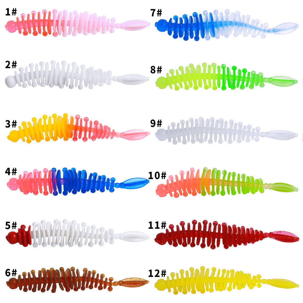20pcs  6cm 1.1g  Soft Lures Ar - Fishing Lure Soft Plastic avis et prix