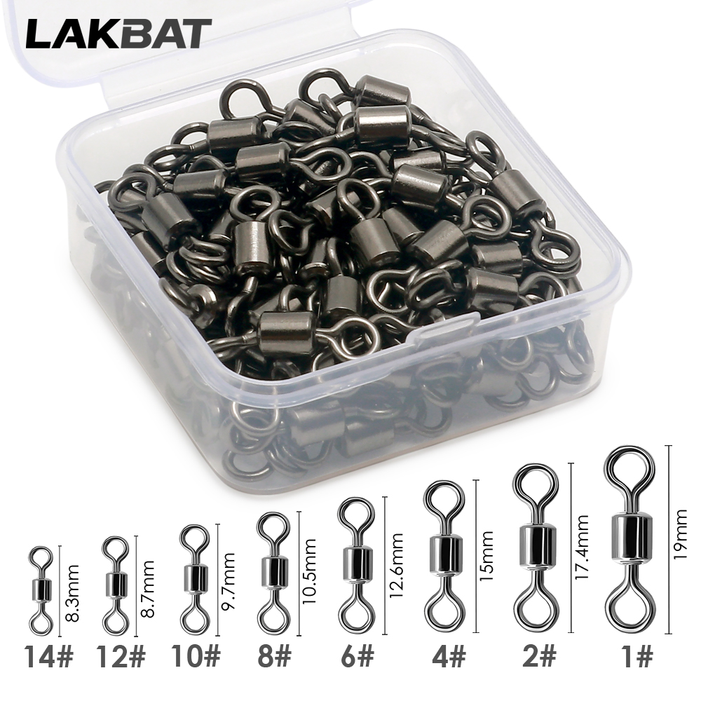 100PCS Stainless Steel Fishing - Fishing Lure Box avis et prix