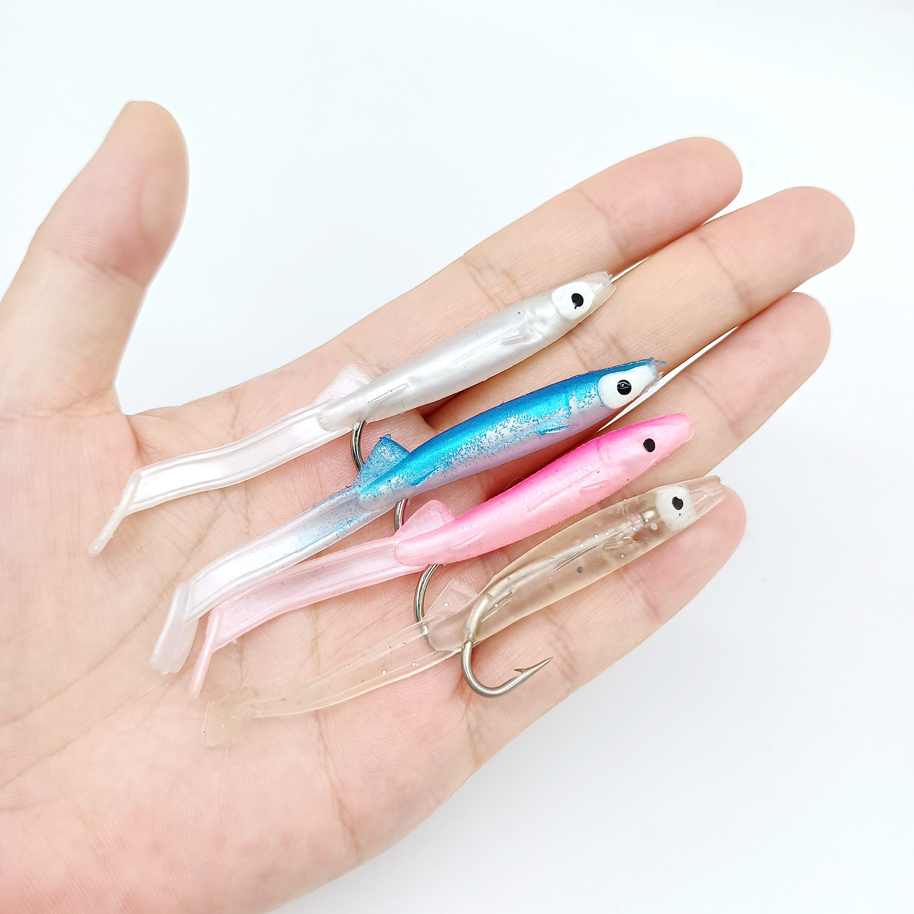 DUODUOYU 5PCS  Eel Soft Plasti - Fishing Lure Crankbait avis et prix