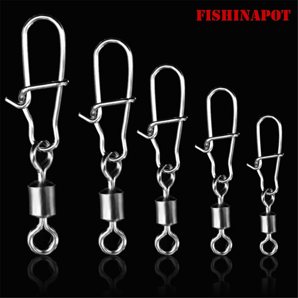 FISHINAPOT 30pcs/lot 2#-10# St - Fishing Lure Spinnerbait avis et prix