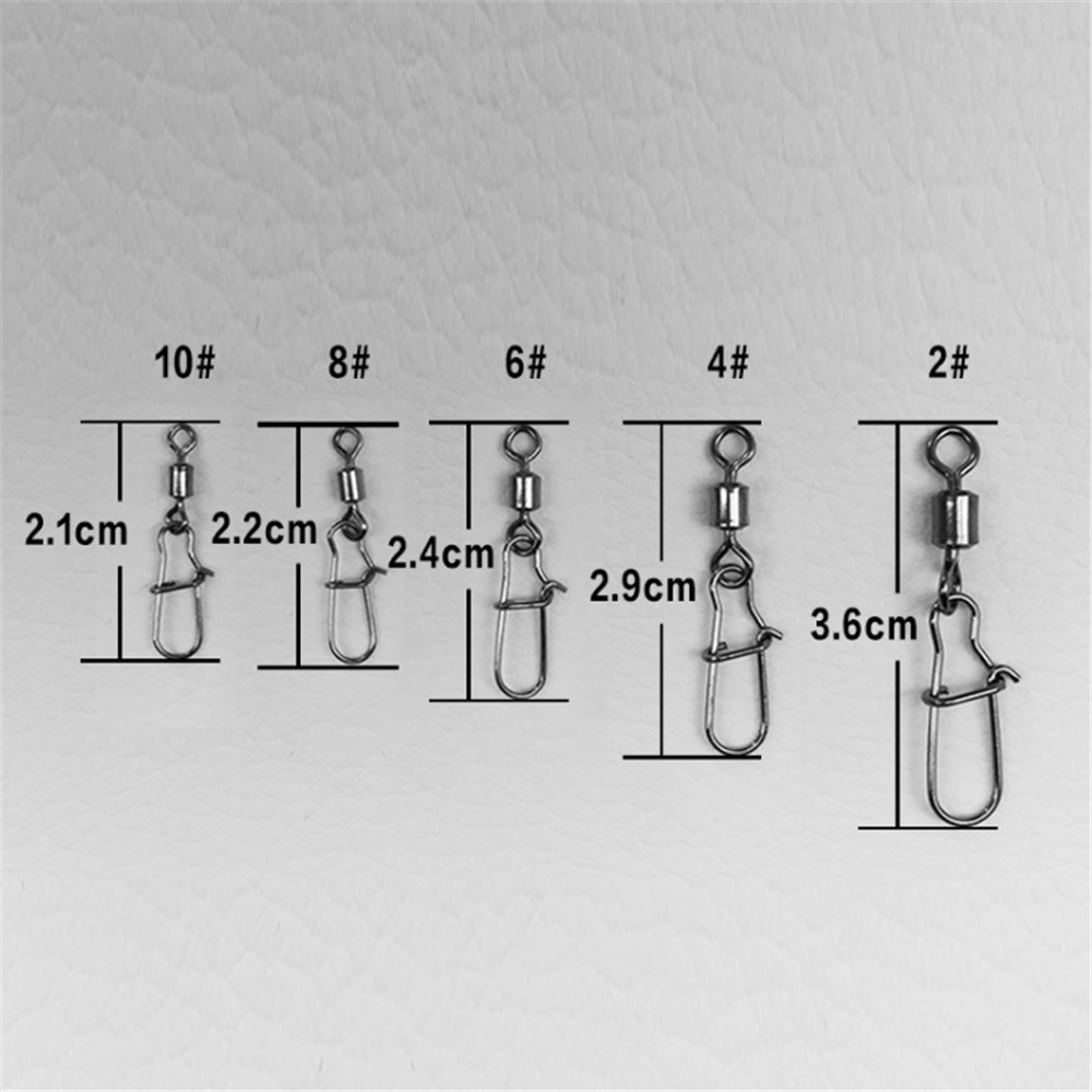 FISHINAPOT 30pcs/lot 2#-10# St - Fishing Lure Spinnerbait avis et prix