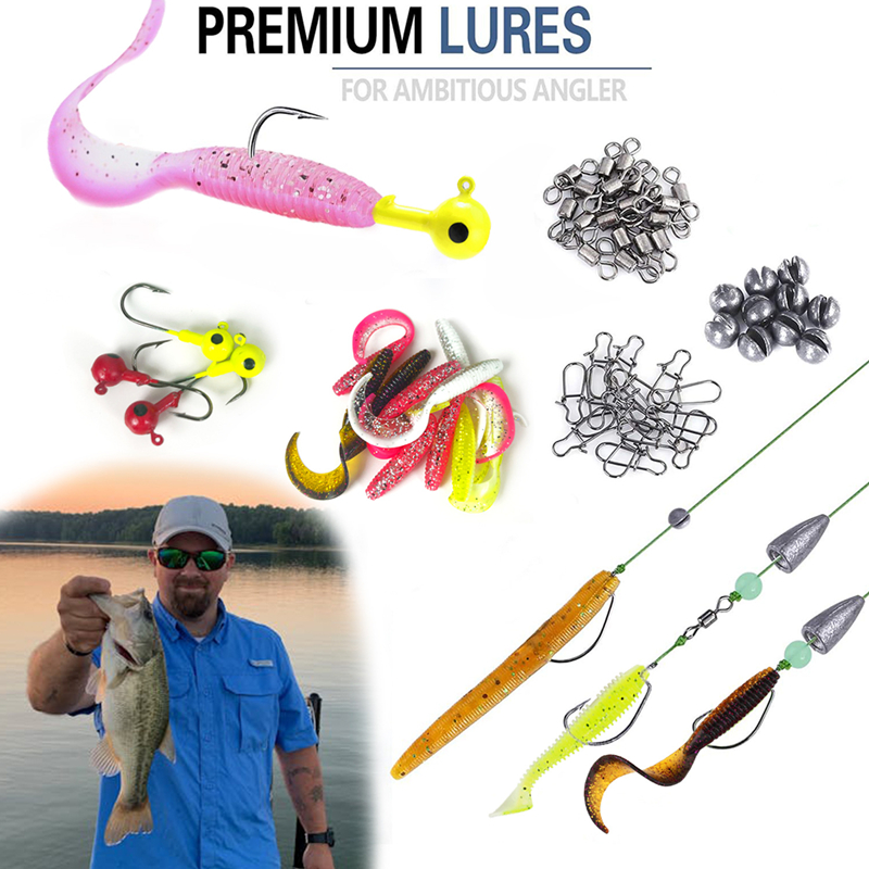 New 120PCS Fishing Lure Set So - Fishing Lure Making Kit avis et prix