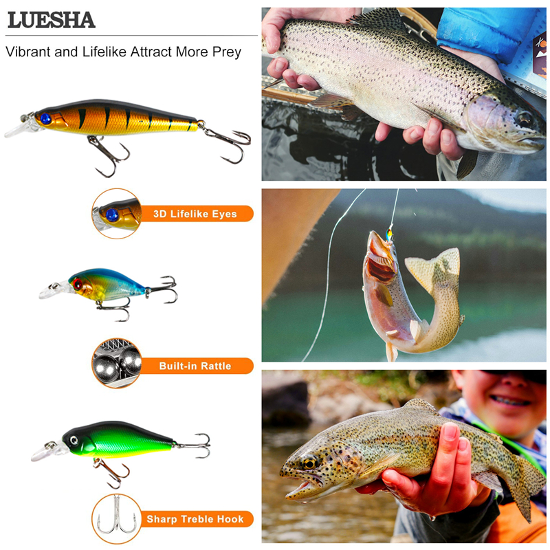 New 120PCS Fishing Lure Set So - Fishing Lure Making Kit avis et prix