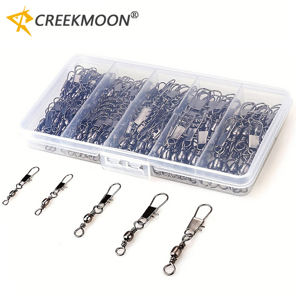 100Pcs/Lot 4#6#8#10#12# Swivel - Fishing Lure Accessories avis et prix