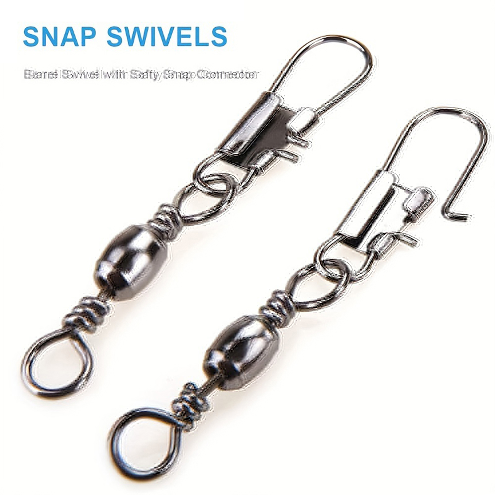 100Pcs/Lot 4#6#8#10#12# Swivel - Fishing Lure Accessories avis et prix