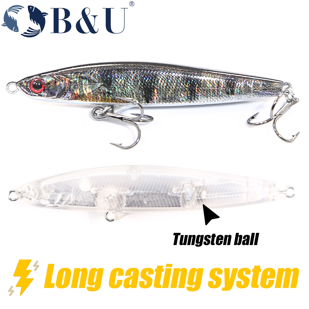 B&U Sinking Pencil Jerk Fishin - Fishing Lure Jerkbait avis et prix