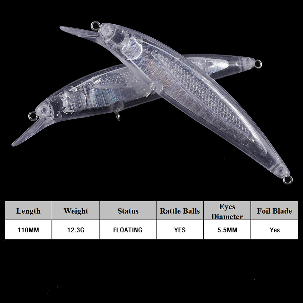 Chan’sHuang 20PCS Unpainted Bl - Fishing Lure Blade Bait avis et prix