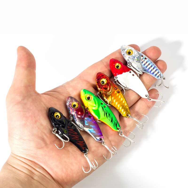 6PCS Metal VIB Lure 5g 7g 10g  - Fishing Lure Spinnerbait avis et prix