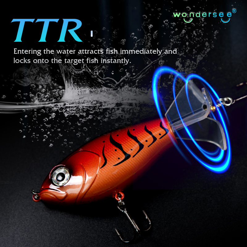 Wondersee 3-Blade Topwater Fis - Fishing Lure Blade Bait avis et prix