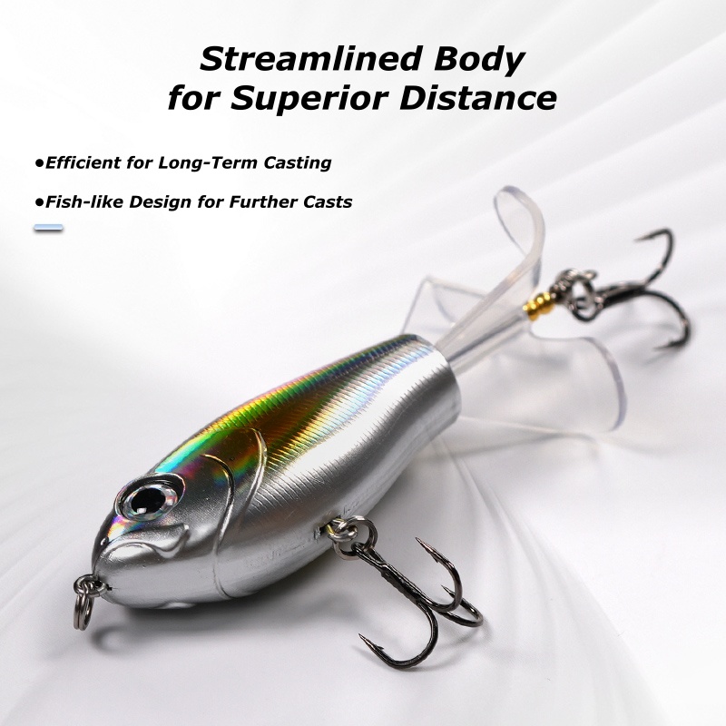 Wondersee 3-Blade Topwater Fis - Fishing Lure Blade Bait avis et prix