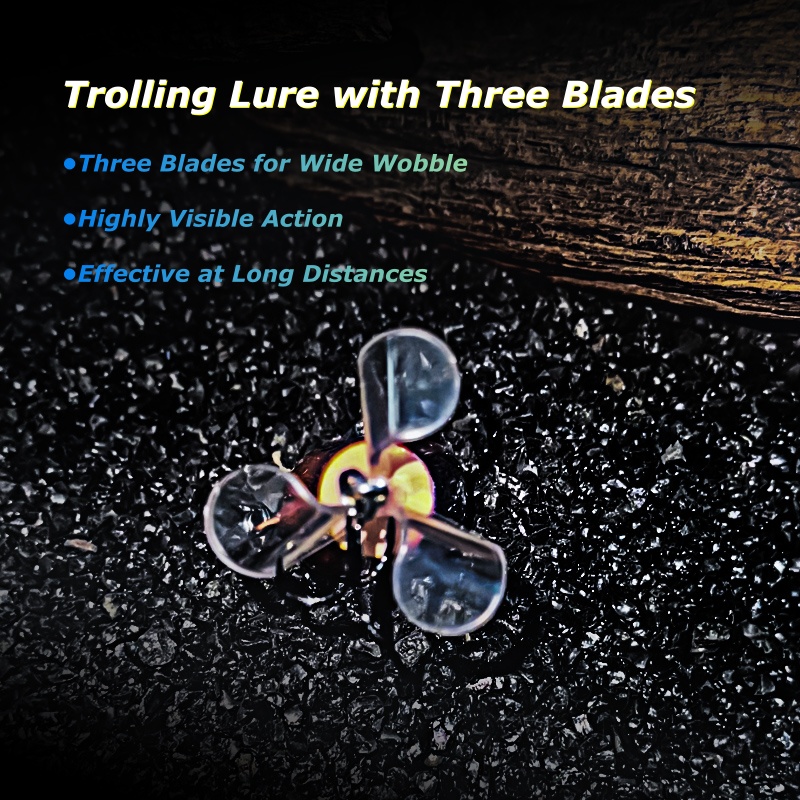 Wondersee 3-Blade Topwater Fis - Fishing Lure Blade Bait avis et prix
