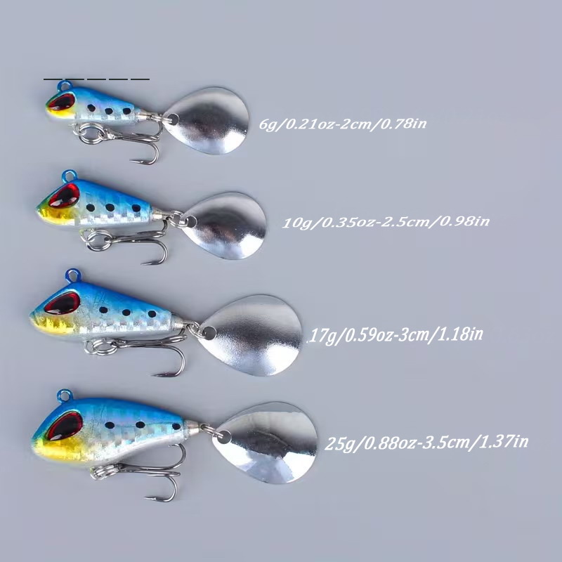 5/6pcs Mini VIB With Spoon Fis - Fishing Lure Crankbait avis et prix