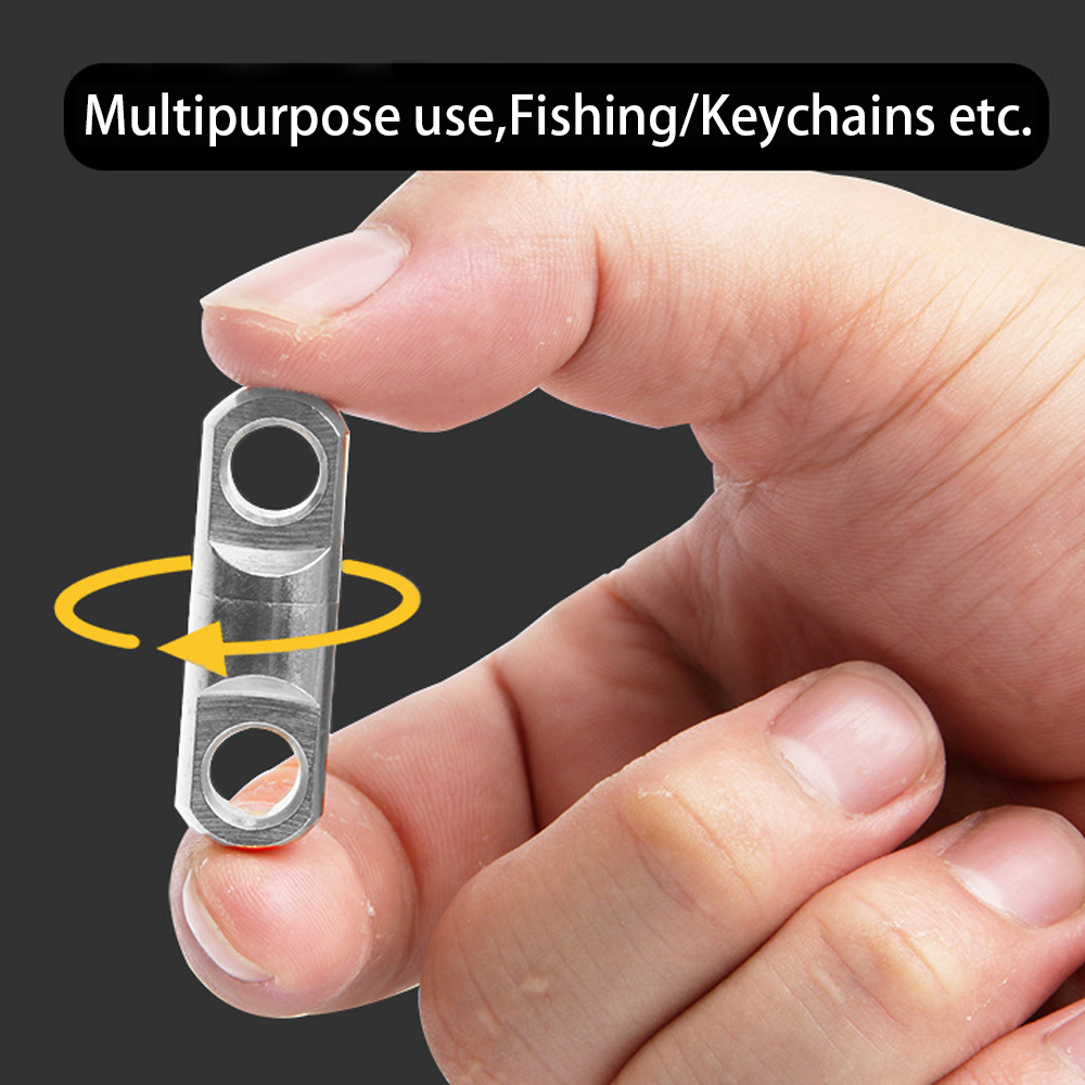 10pcs Solid Swivels for Fishin - Fishing Lure Accessories avis et prix