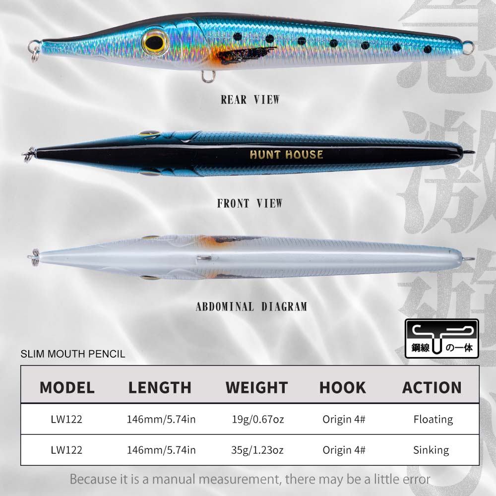 Hunthouse Needle Zargana 146mm - Fishing Lure Buzzbait avis et prix