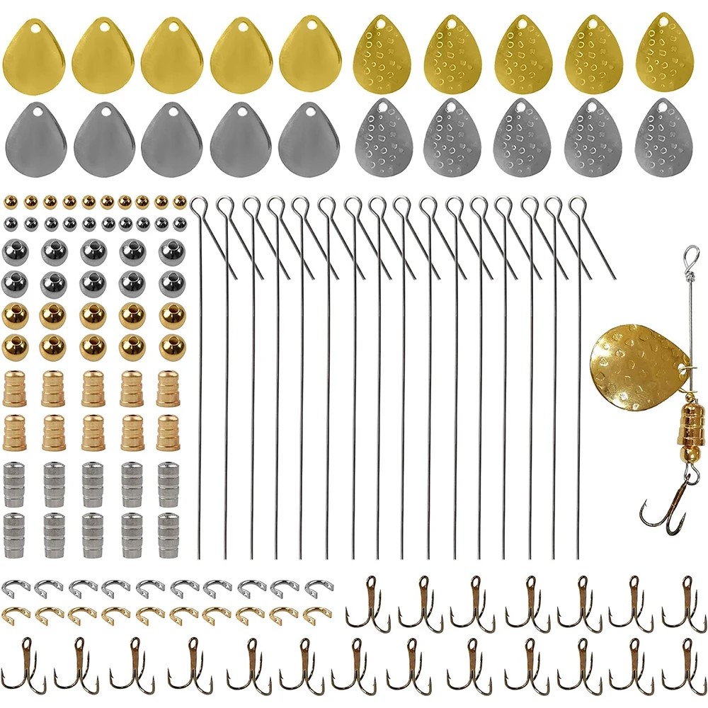 140Pcs Fishing Lures Making Ki - Fishing Lure Blade Bait avis et prix