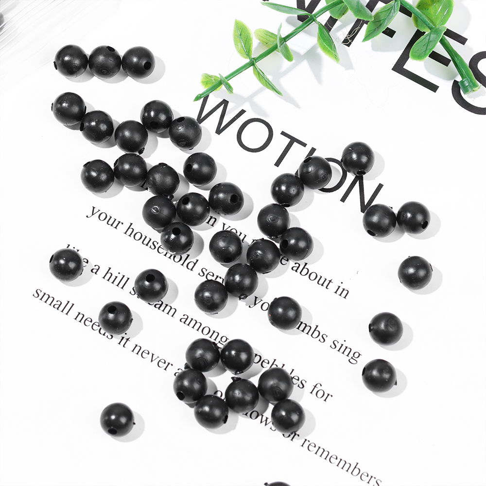 100pcs/lot Fishing Beads Space - Fishing Lure Soft Plastic avis et prix