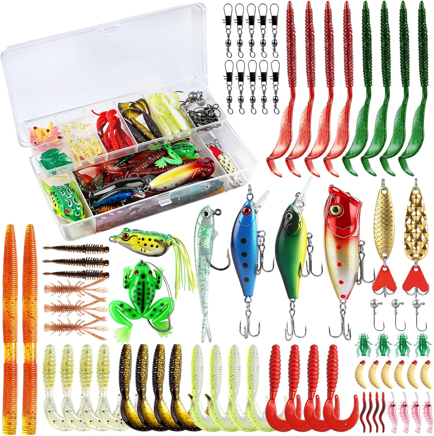 71Pcs Fishing Lures Kit with T - Fishing Lure Crankbait avis et prix