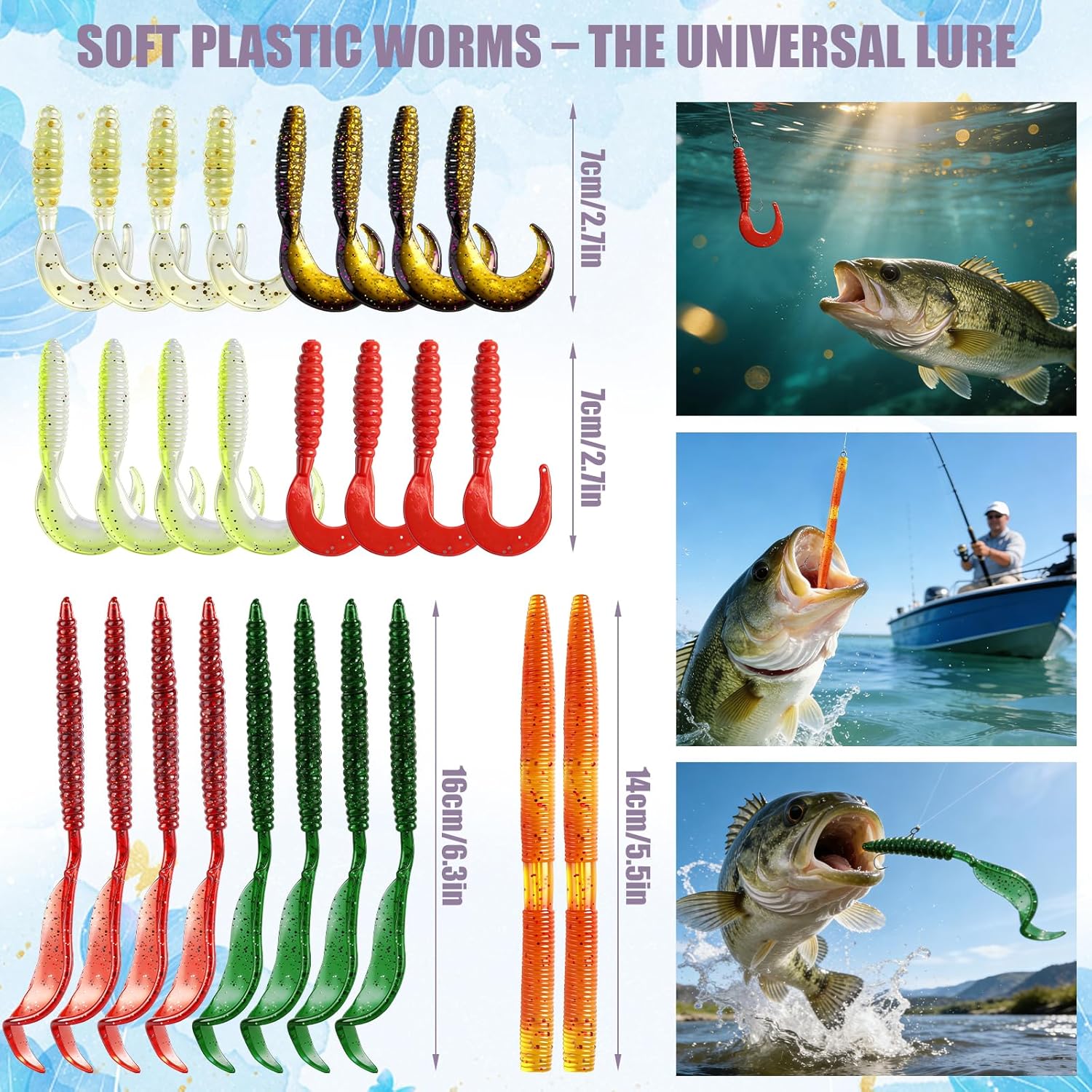 71Pcs Fishing Lures Kit with T - Fishing Lure Crankbait avis et prix