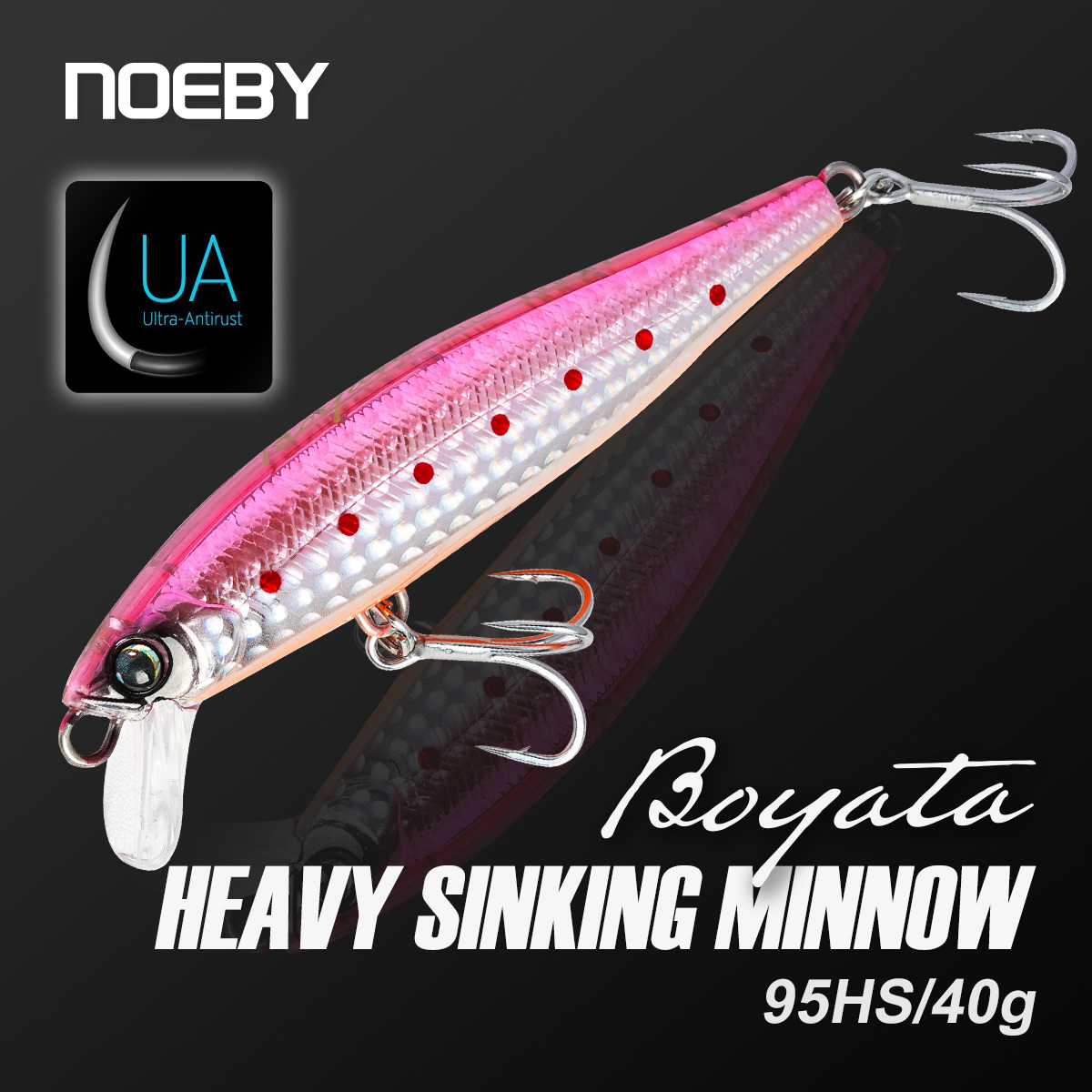 NOEBY Heavy Sinking Minnow Fis - Fishing Lure Buzzbait avis et prix
