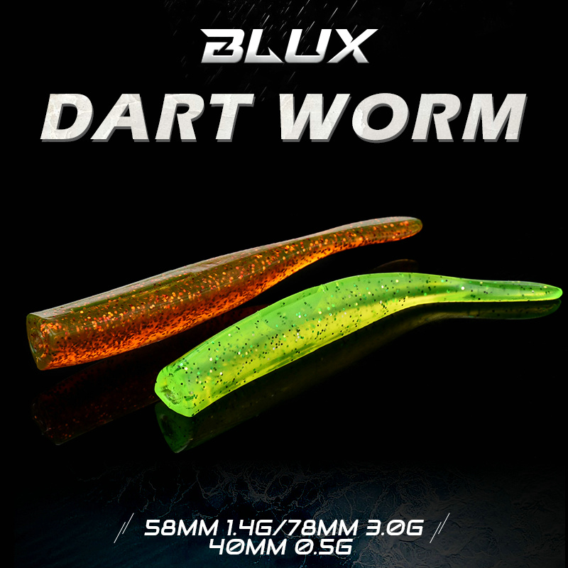 BLUX New Dart Worm Soft Bait 5 - Fishing Lure Spoon avis et prix
