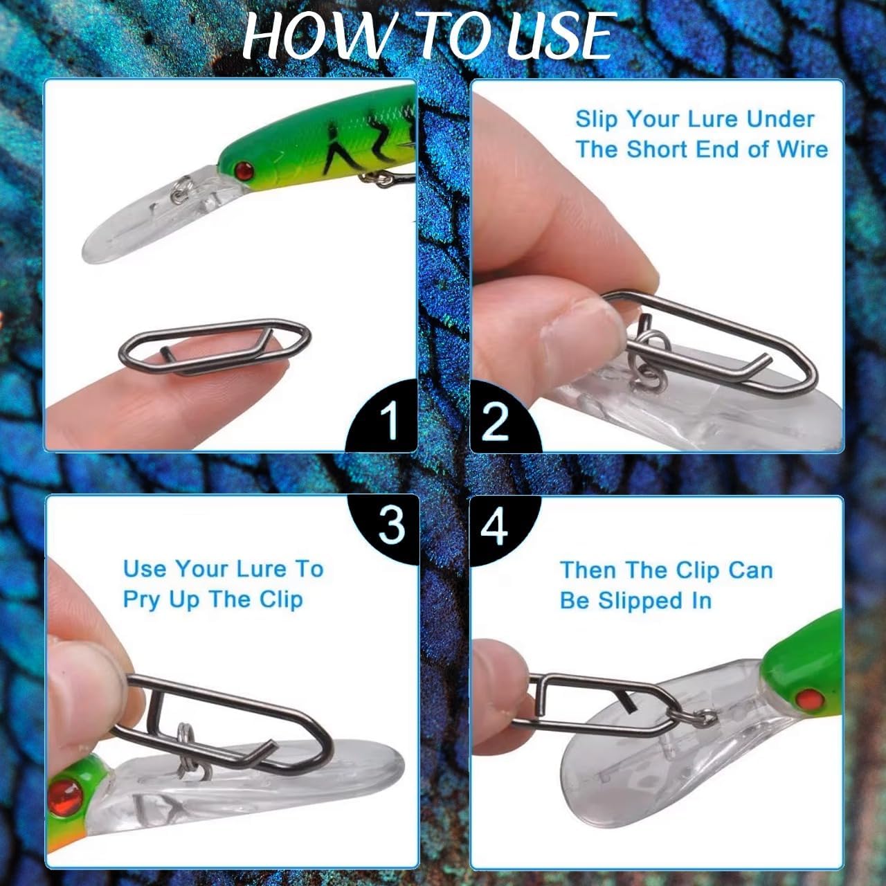 9KM Fishing Snap Kit 110pcs Po - Fishing Lure Making Kit avis et prix