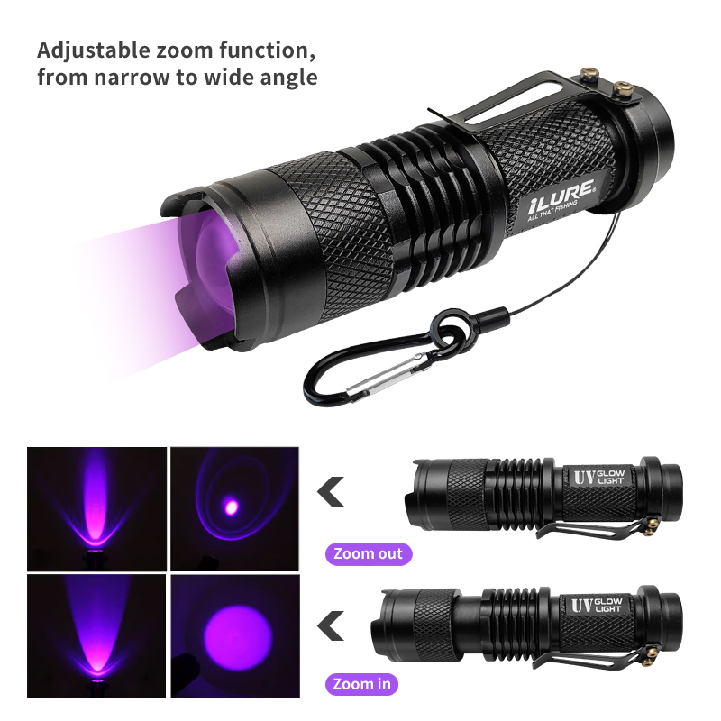 Mini UV Flashlight 395nm Ultra - Fishing Lure Making Kit avis et prix